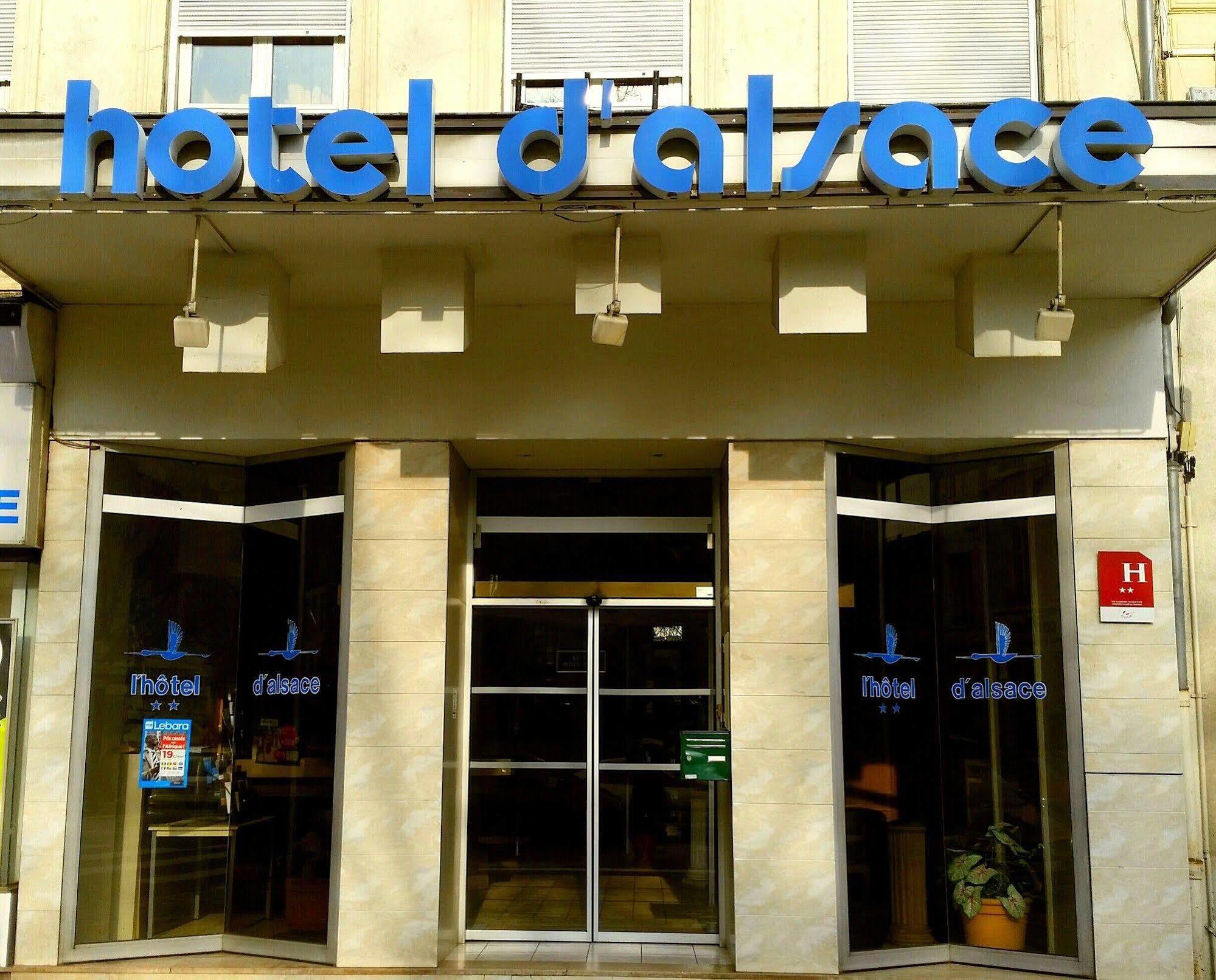 Hotel D'Alsace Villeurbanne Dış mekan fotoğraf